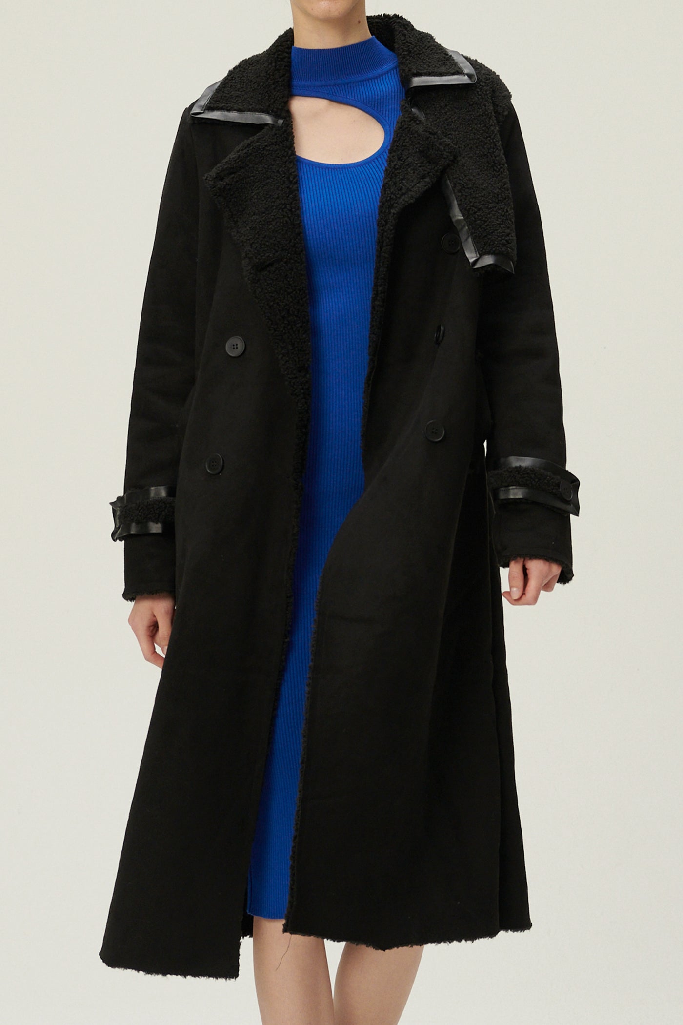 storets.com Amber Faux Shearling Coat