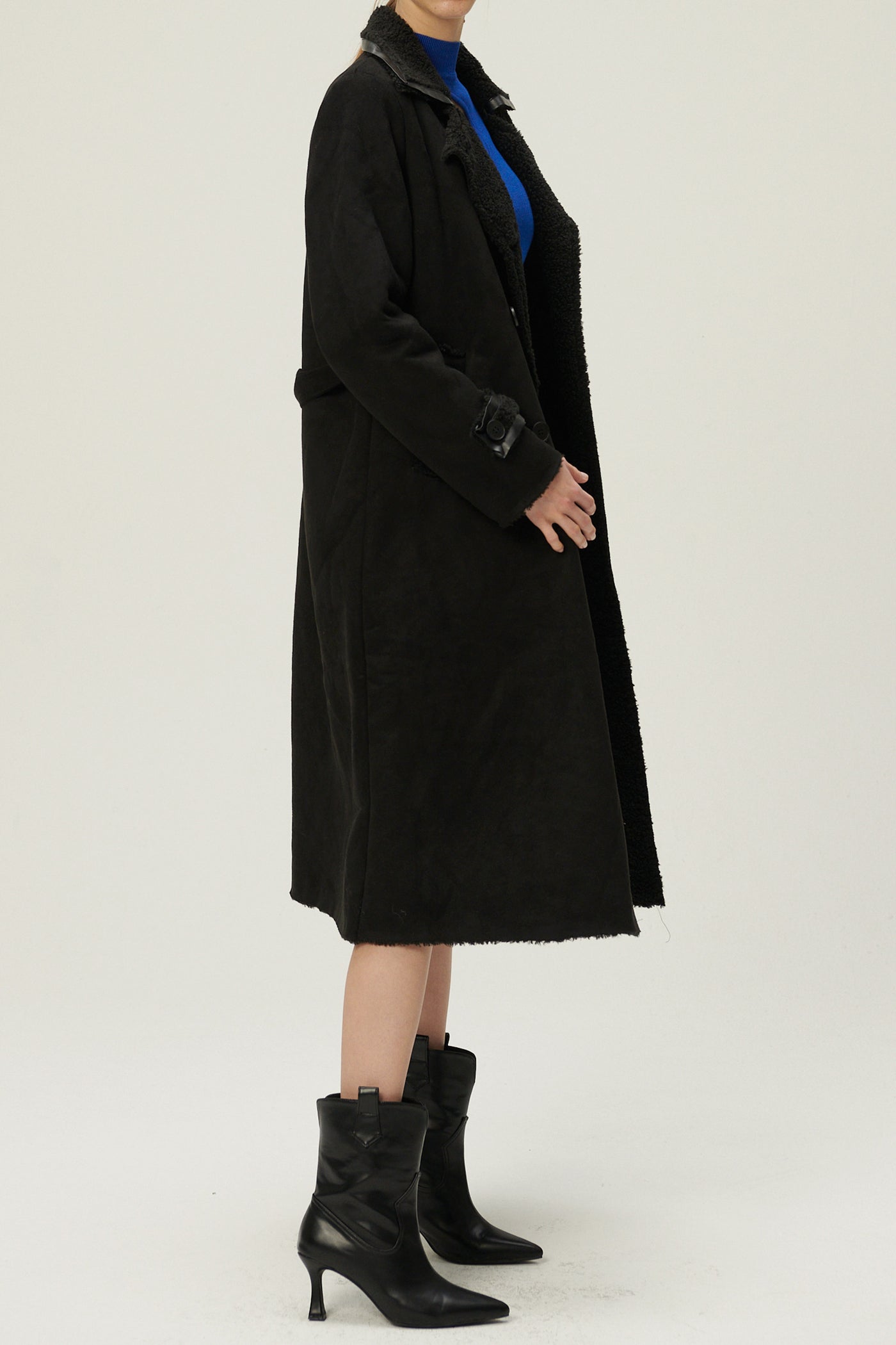 storets.com Amber Faux Shearling Coat