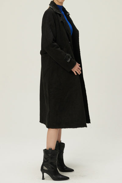 storets.com Amber Faux Shearling Coat