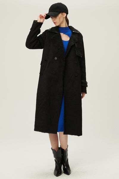 storets.com Amber Faux Shearling Coat