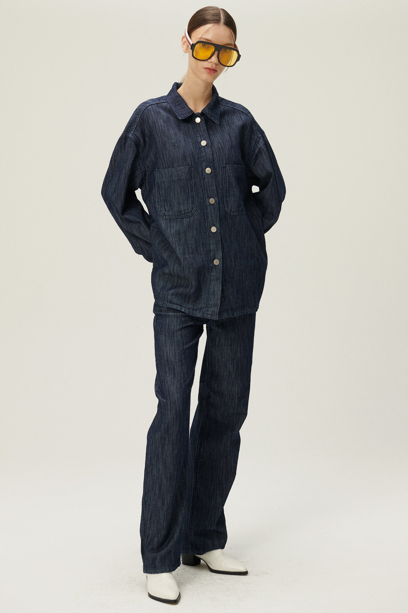 storets.com Rylie Pocket Denim Shirt