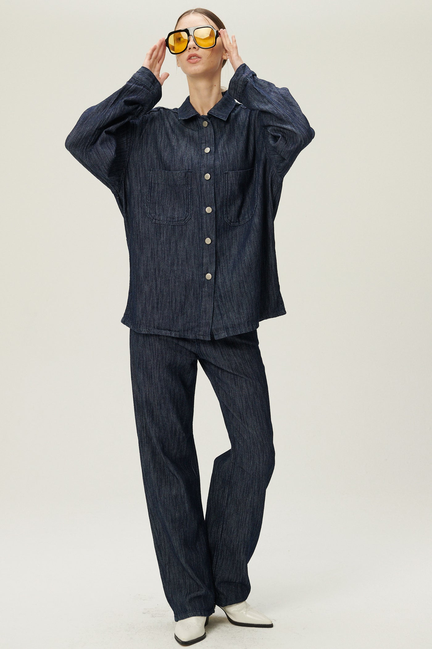 storets.com Rylie Pocket Denim Shirt