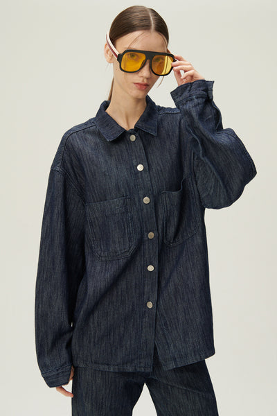 storets.com Rylie Pocket Denim Shirt