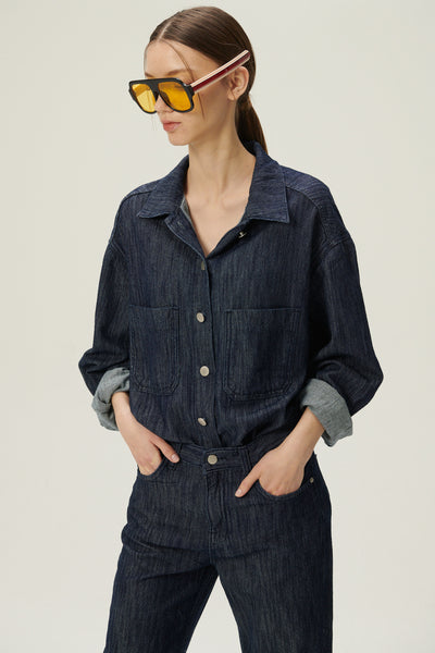 storets.com Rylie Pocket Denim Shirt