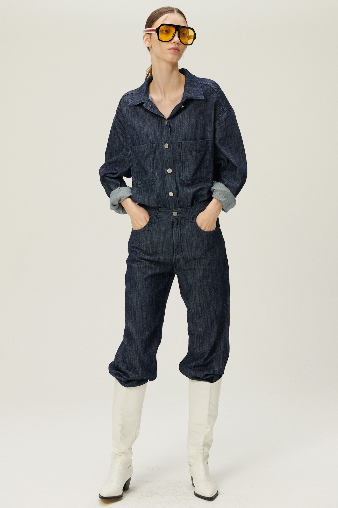 storets.com Rylie Pocket Denim Shirt