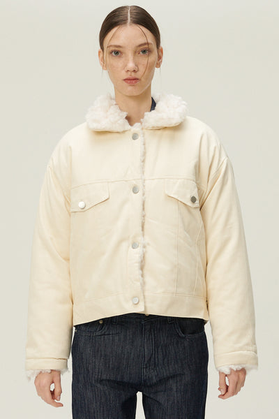 storets.com Emma Sherpa Denim Jacket