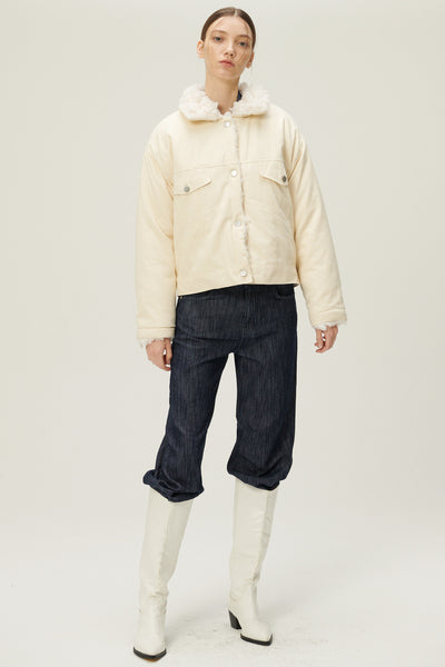 storets.com Emma Sherpa Denim Jacket