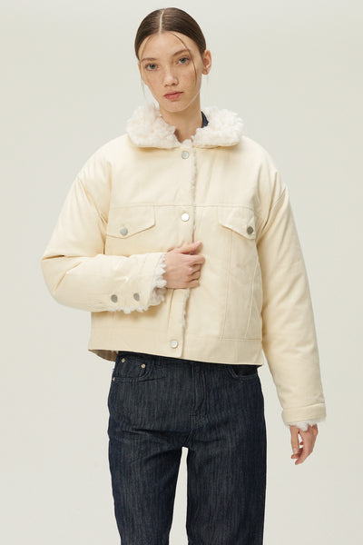 storets.com Emma Sherpa Denim Jacket