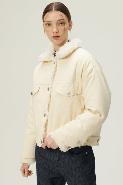 storets.com Emma Sherpa Denim Jacket