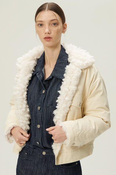 storets.com Emma Sherpa Denim Jacket