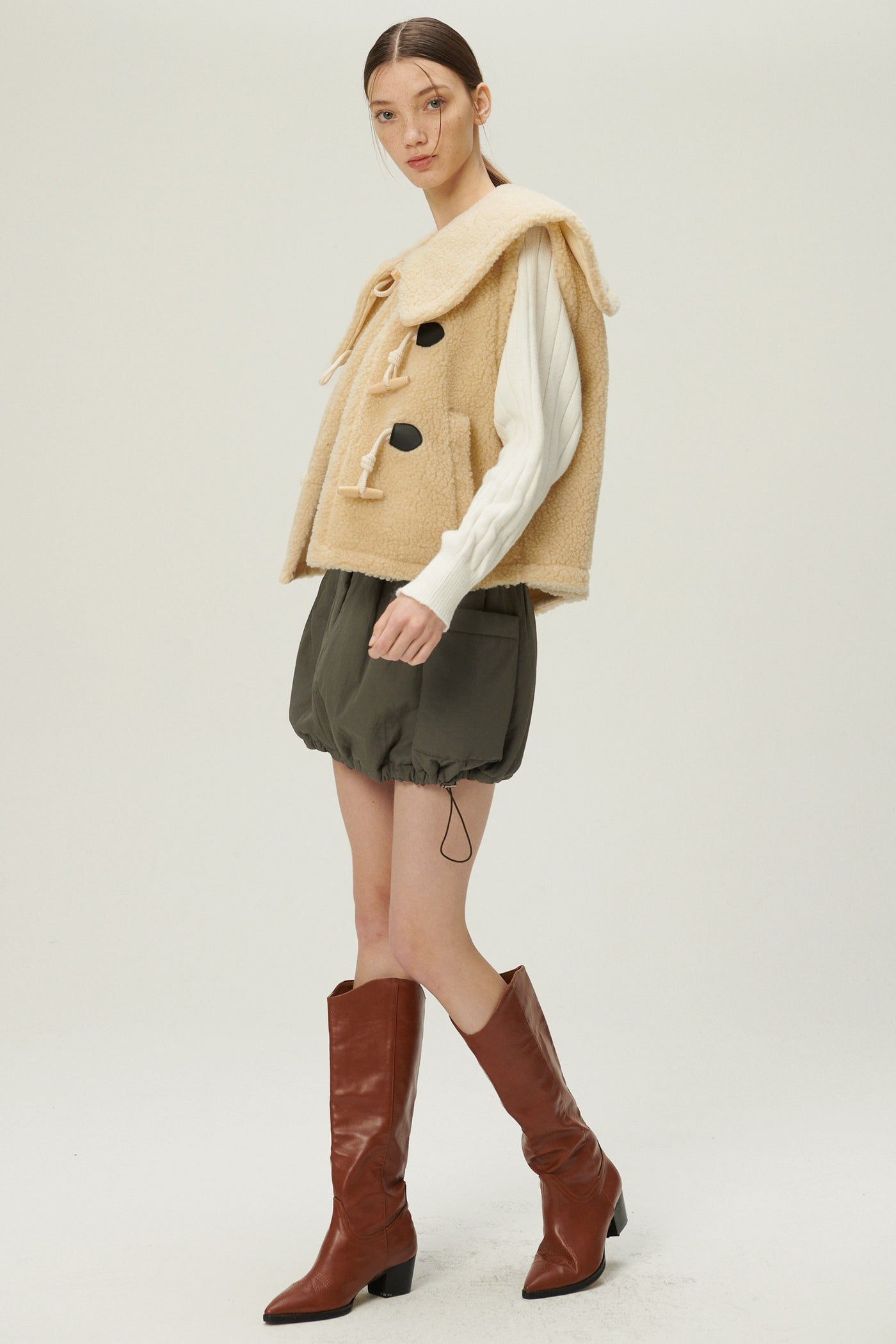 storets.com Amy Duffle Teddy Vest