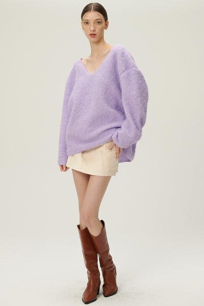 storets.com Rosanna Fuzzy Sweater / Dress