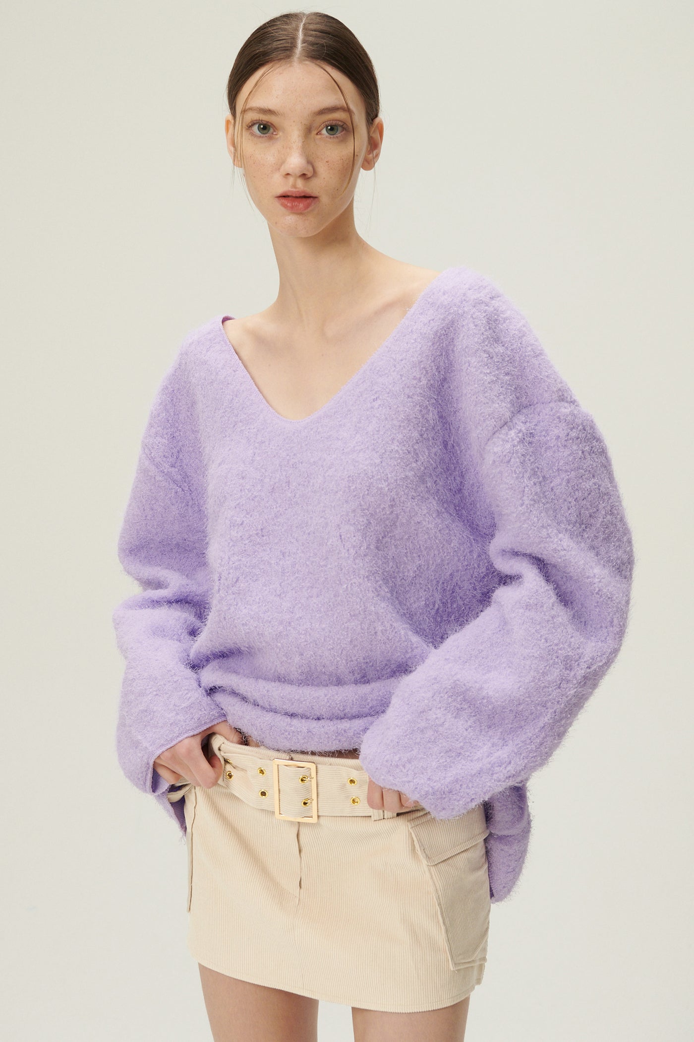 storets.com Rosanna Fuzzy Sweater / Dress