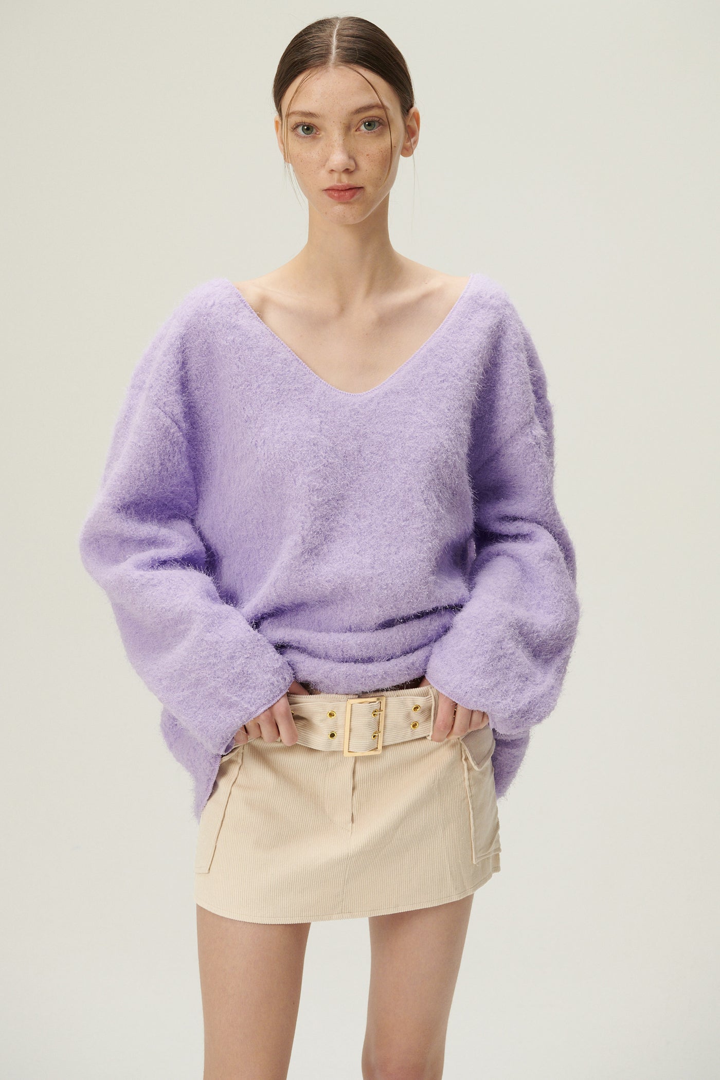 storets.com Rosanna Fuzzy Sweater / Dress