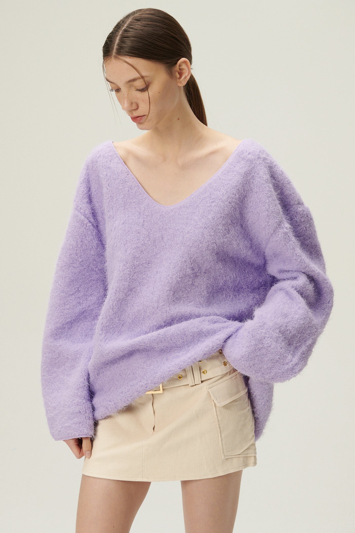 storets.com Rosanna Fuzzy Sweater / Dress