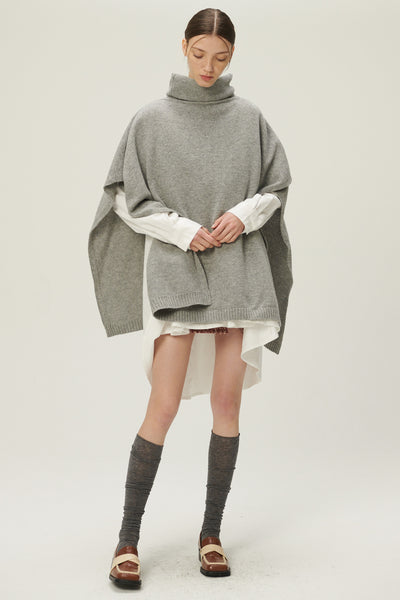 storets.com Nadua Oversized Cape Vest