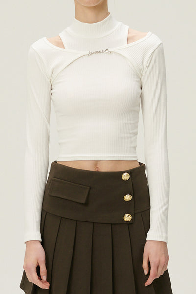 storets.com Hayden Layered Effect Top