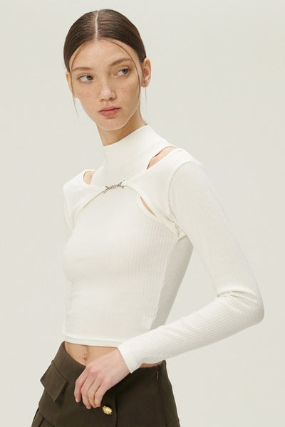 storets.com Hayden Layered Effect Top