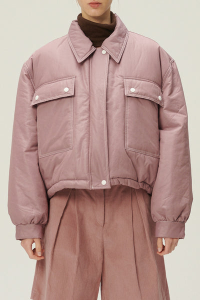 storets.com Nicole Puffer Bomber Jacket