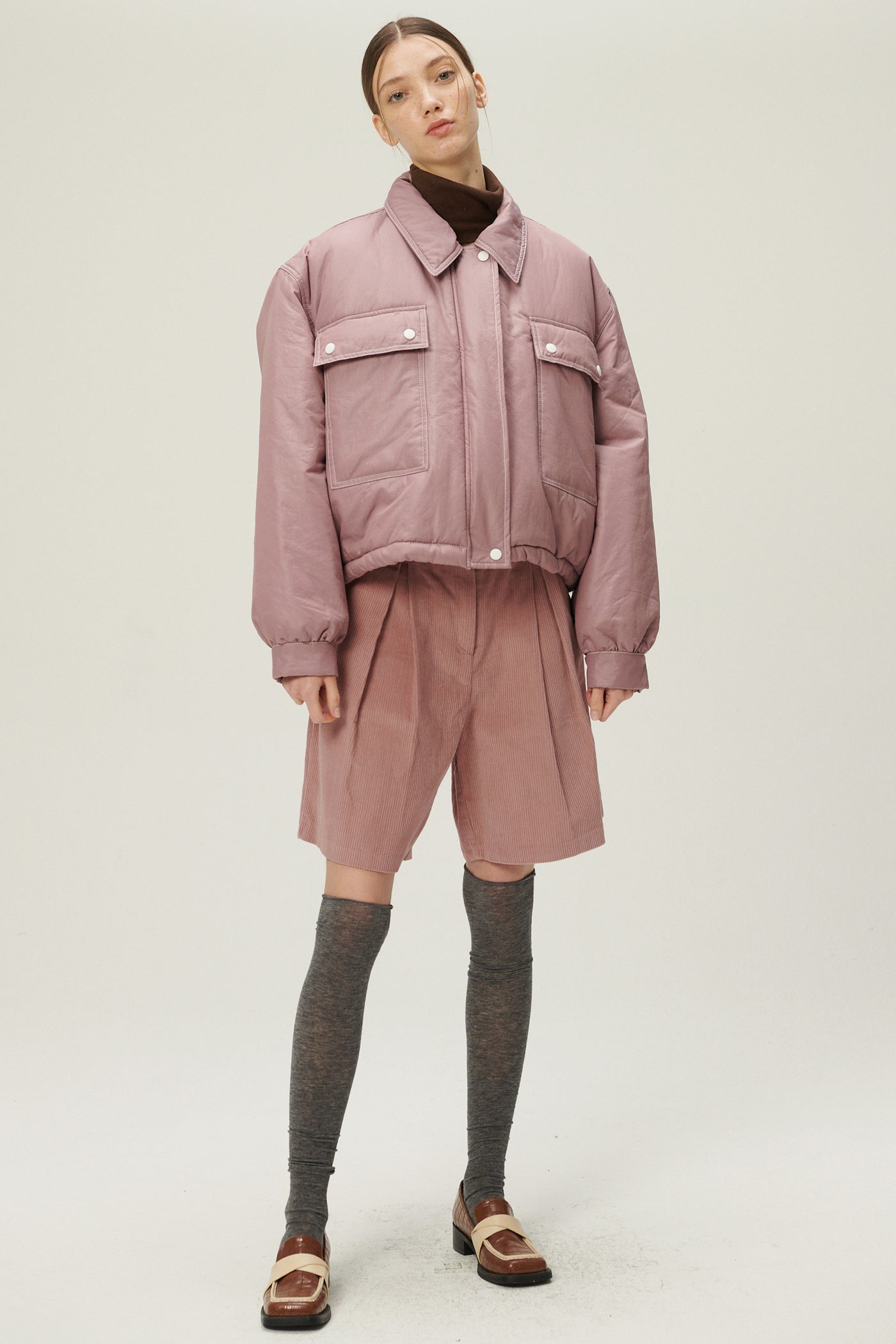 storets.com Nicole Puffer Bomber Jacket