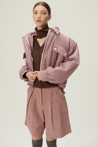 storets.com Nicole Puffer Bomber Jacket