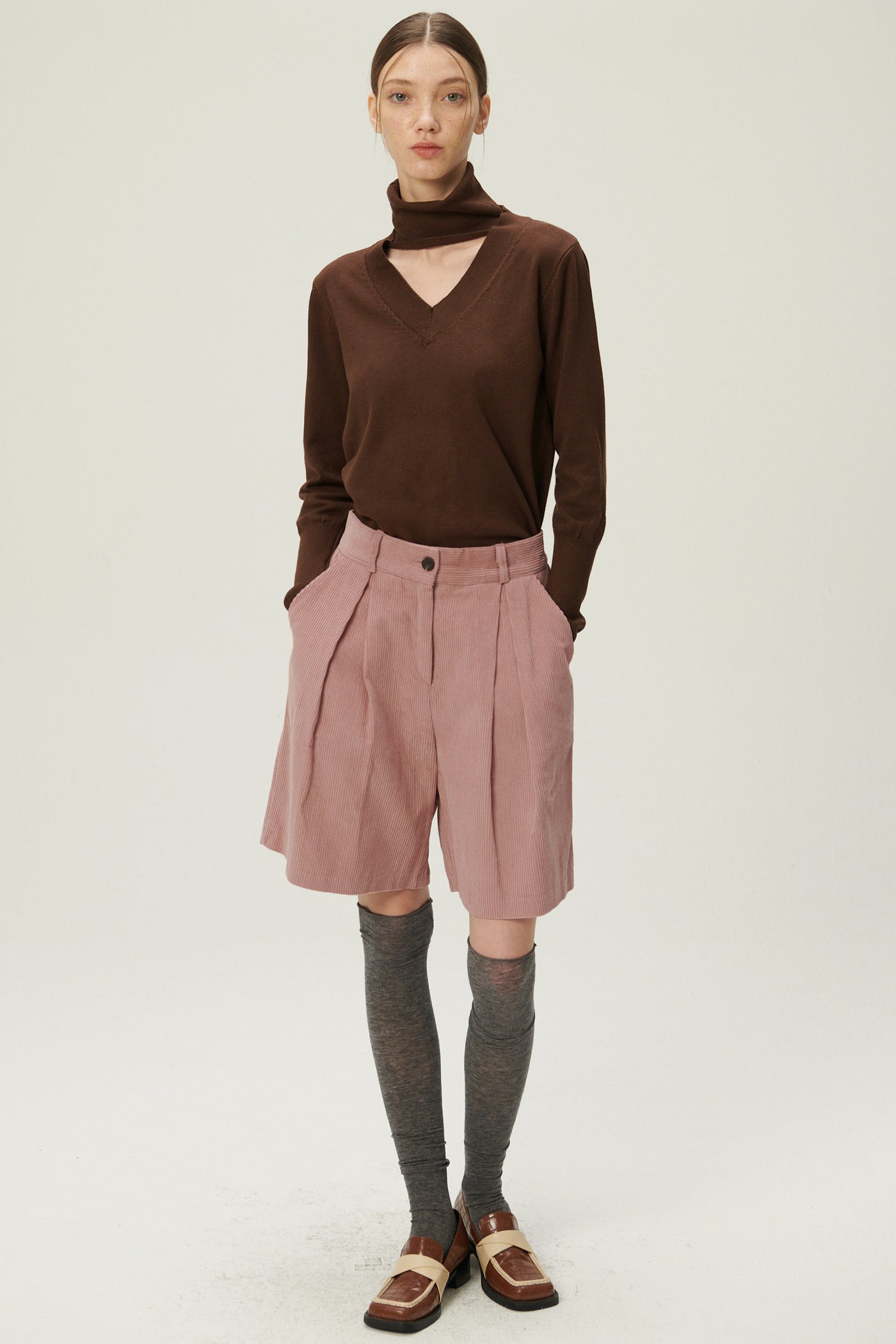 storets.com Alena Cord Bermuda Shorts