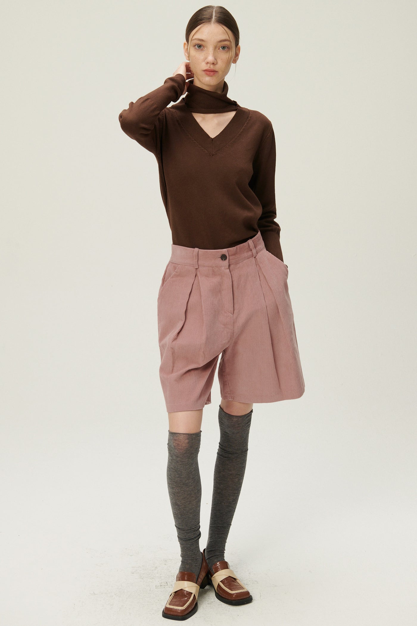 storets.com Alena Cord Bermuda Shorts