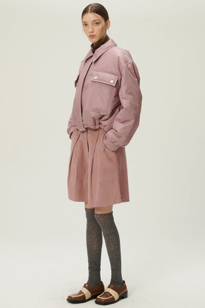 storets.com Nicole Puffer Bomber Jacket