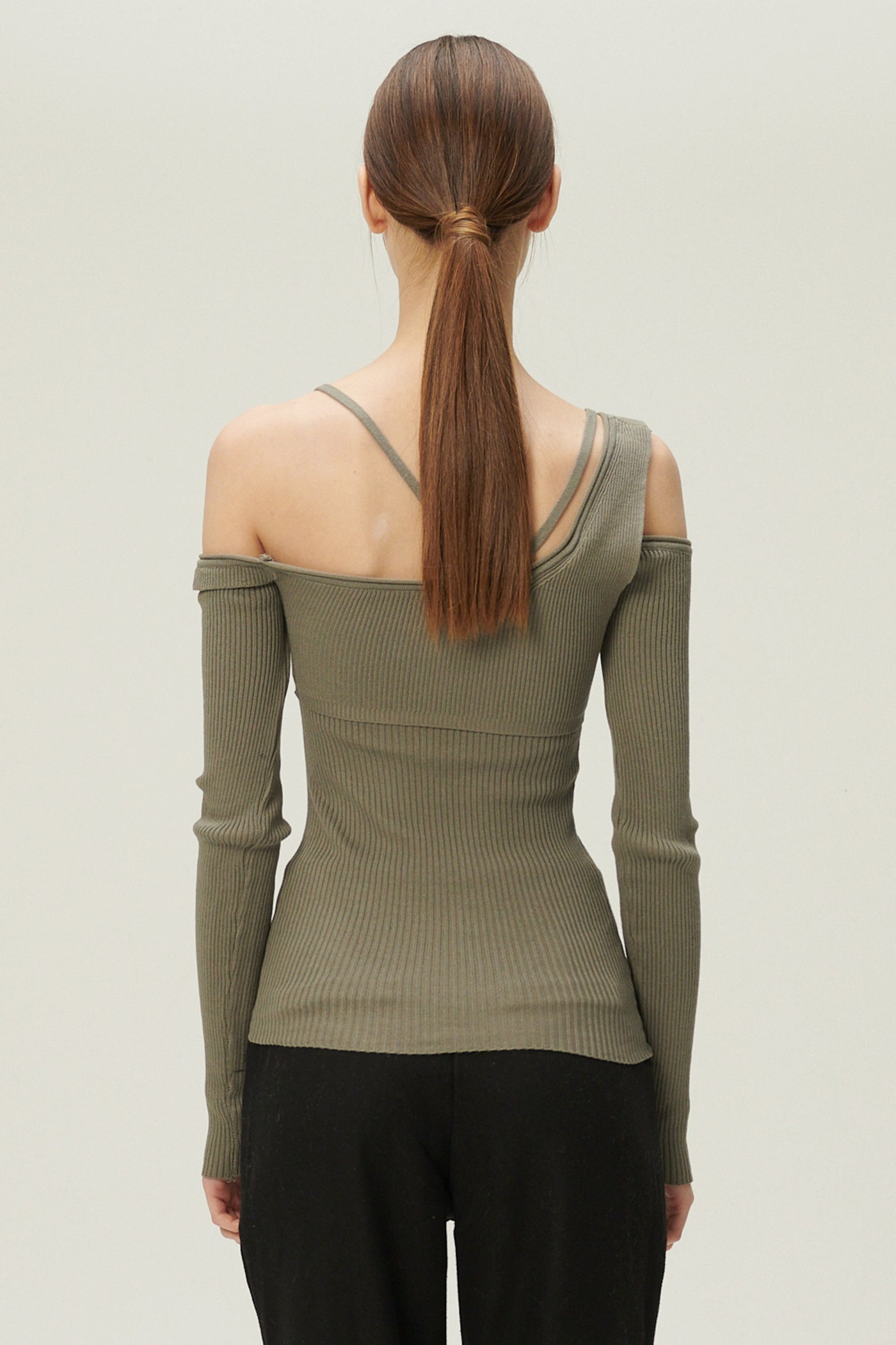 storets.com Arisha Layered Effect Knit Top
