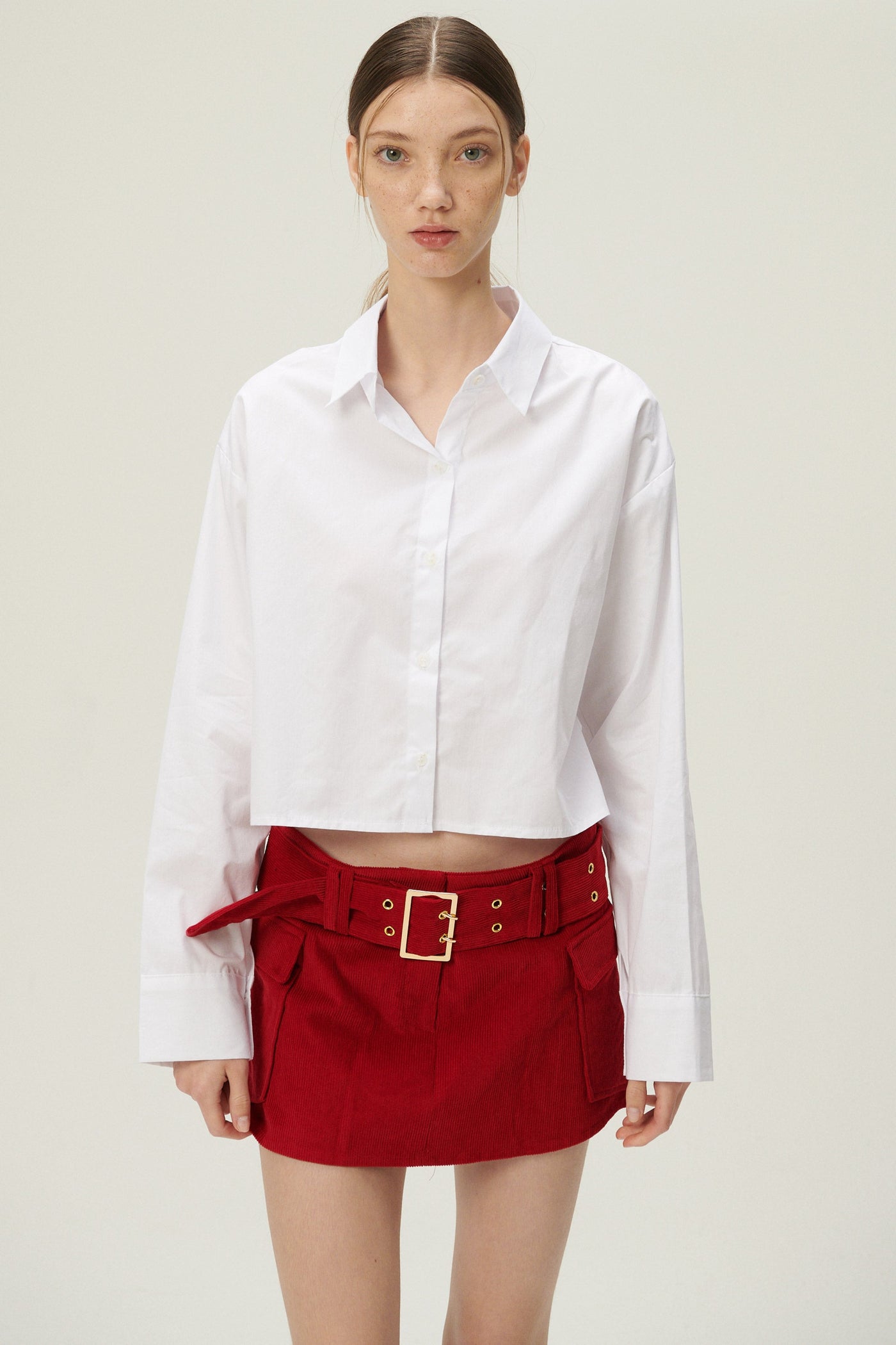 storets.com Lucy Open Back Crop Shirt