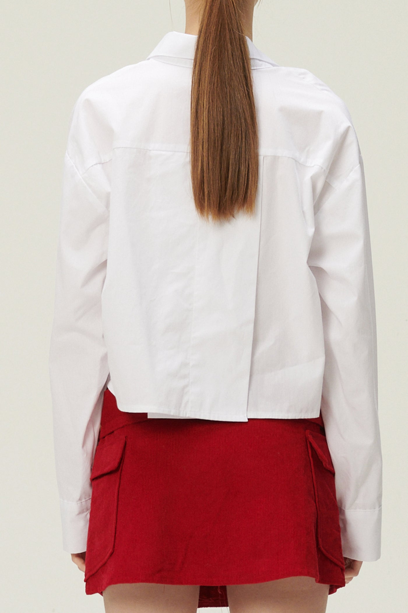 storets.com Lucy Open Back Crop Shirt