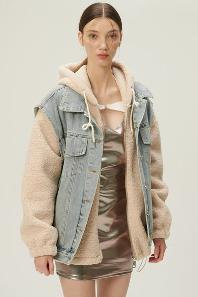 storets.com Hada Denim Vest and Jacket Set