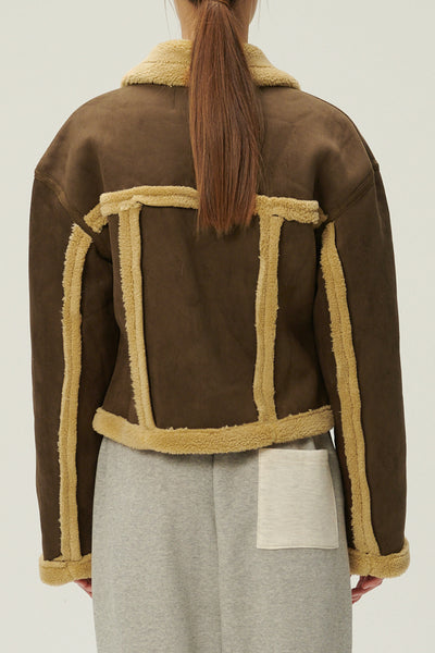storets.com Helen Duffle Shearling Jacket
