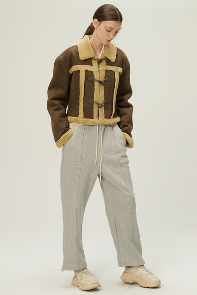 storets.com Helen Duffle Shearling Jacket