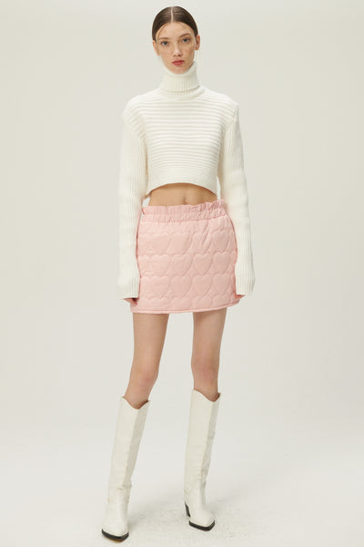 storets.com Hannah High Neck Ribbed Sweater
