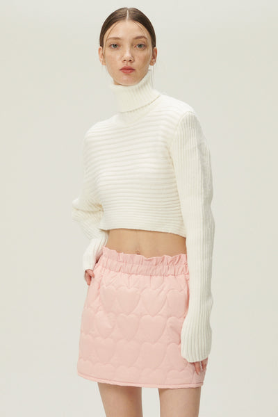storets.com Hannah High Neck Ribbed Sweater