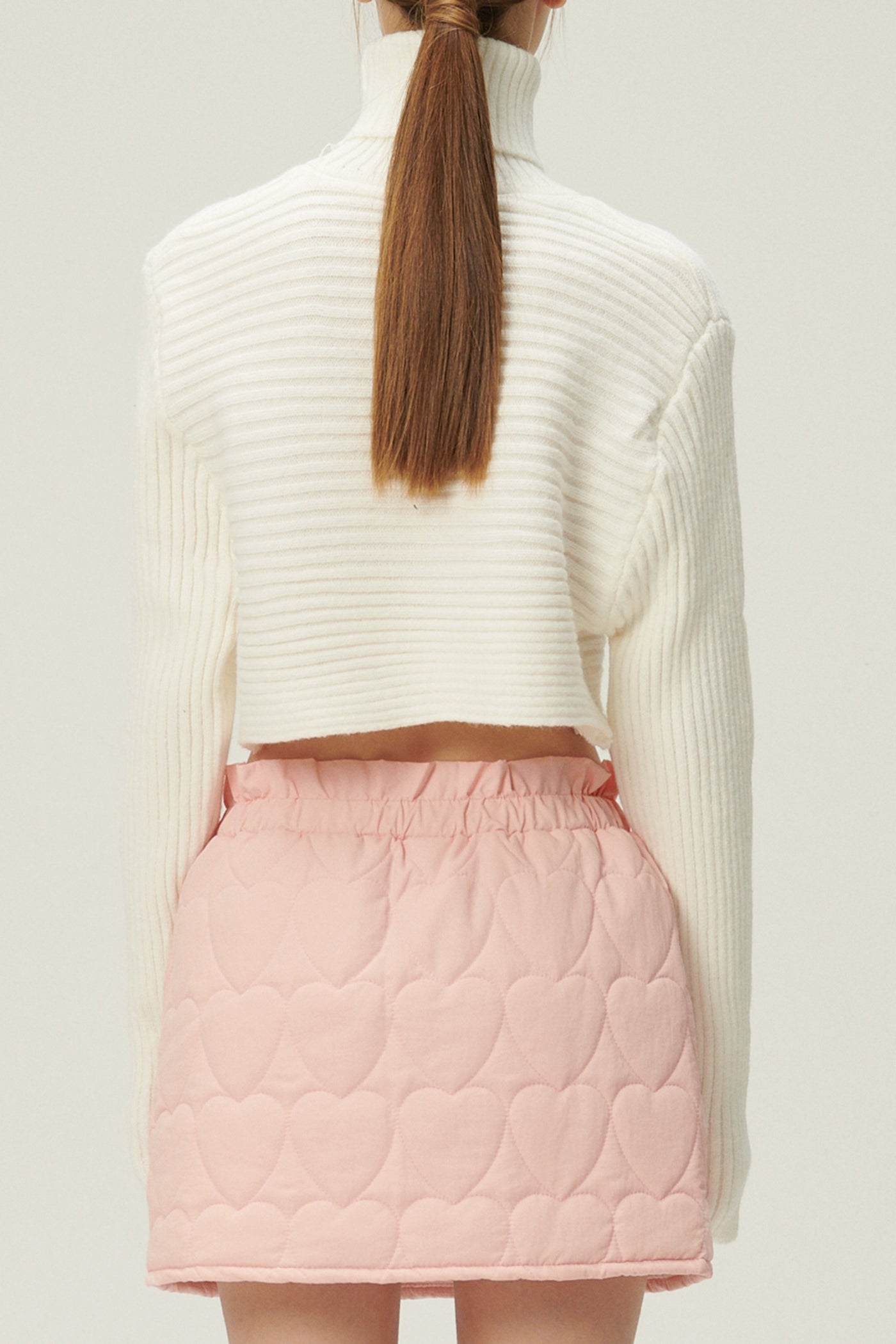 storets.com Hannah High Neck Ribbed Sweater