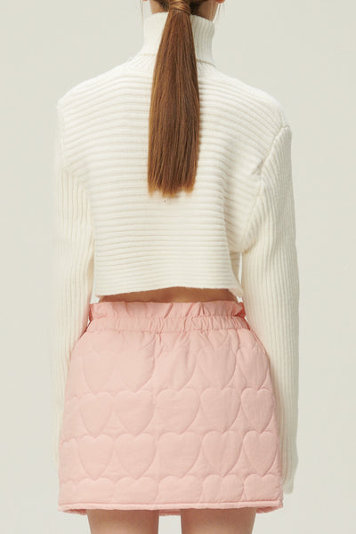 storets.com Hannah High Neck Ribbed Sweater