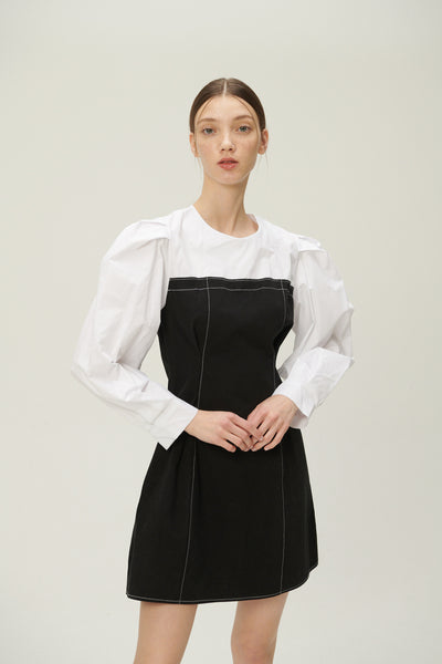 storets.com Avery Puff Sleeve Dress