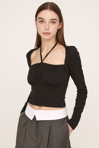 storets.com Alexis Front Ruched Top