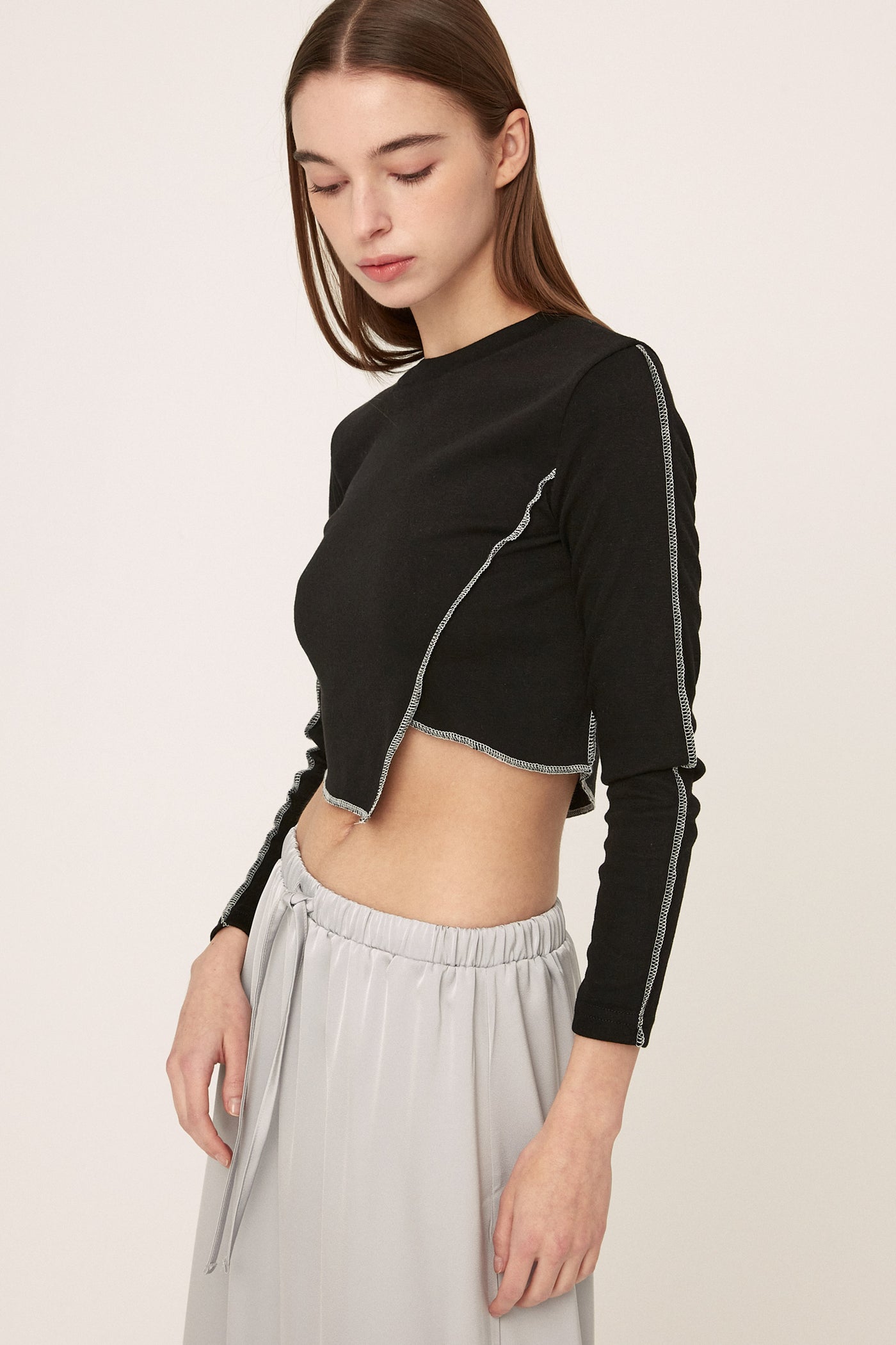 storets.com Violet Cropped Top