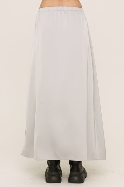 storets.com Elia Satin Maxi Skirt