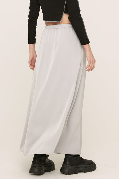 storets.com Elia Satin Maxi Skirt