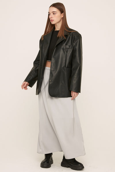storets.com Peyton Pleather Overfit Blazer