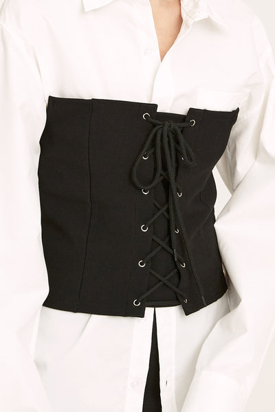 storets.com Nadia Lace-up Top