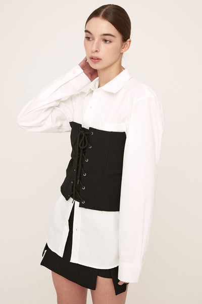 storets.com Nadia Lace-up Top