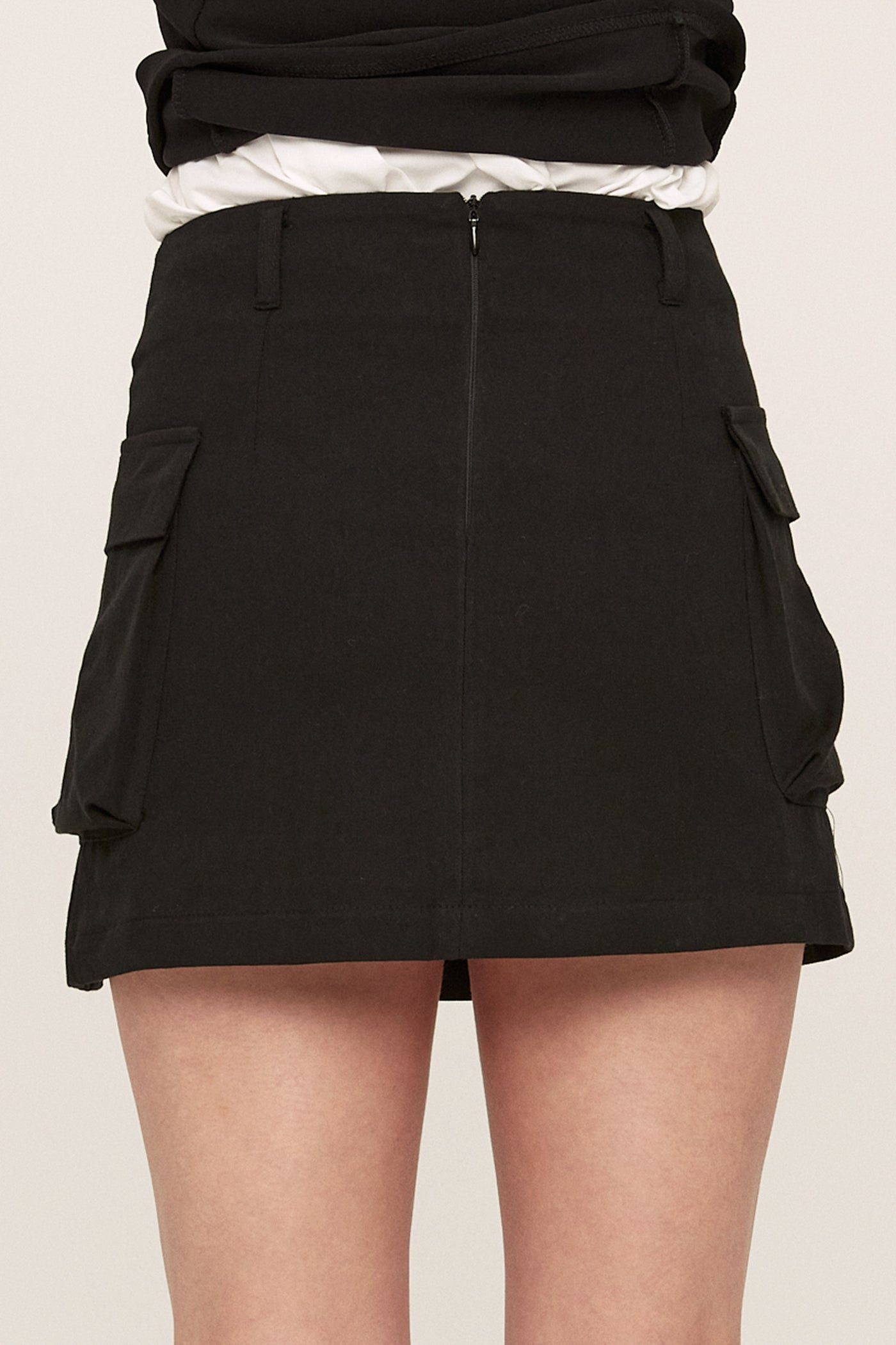 storets.com Arlie Front Slit Cargo Skirt