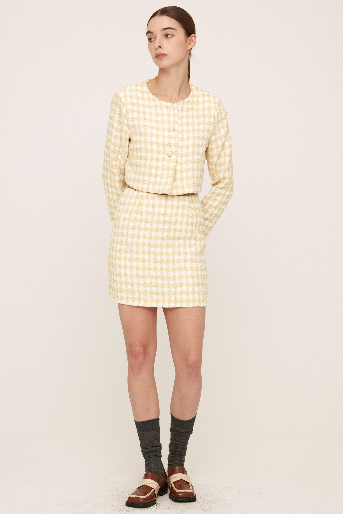 storets.com Sophia Tweed Skirt