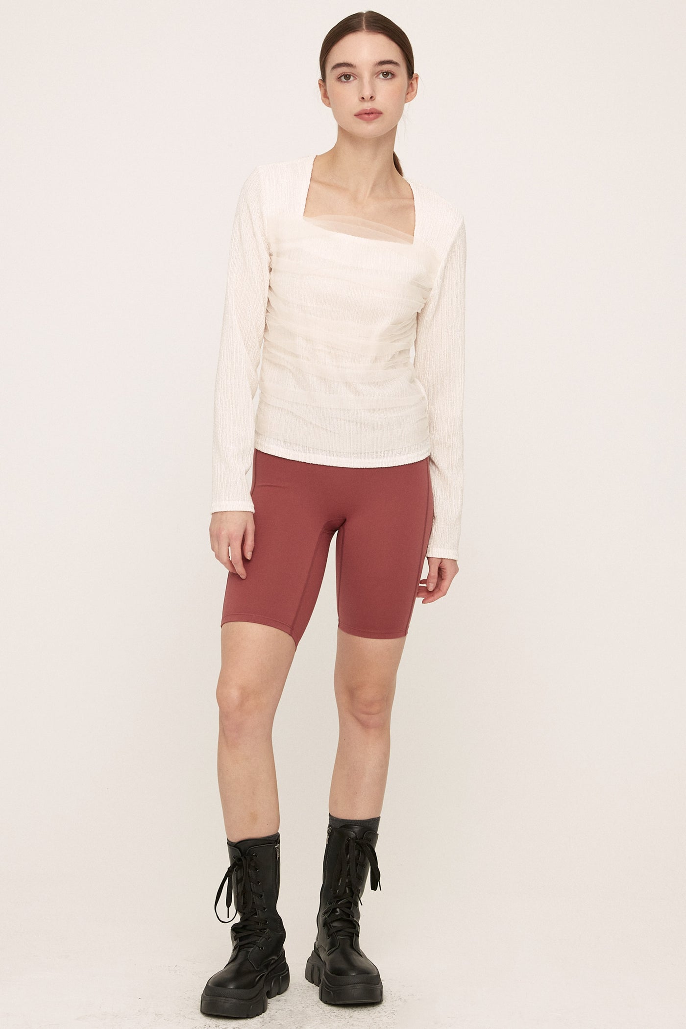 storets.com Whitney Mesh Layered Top