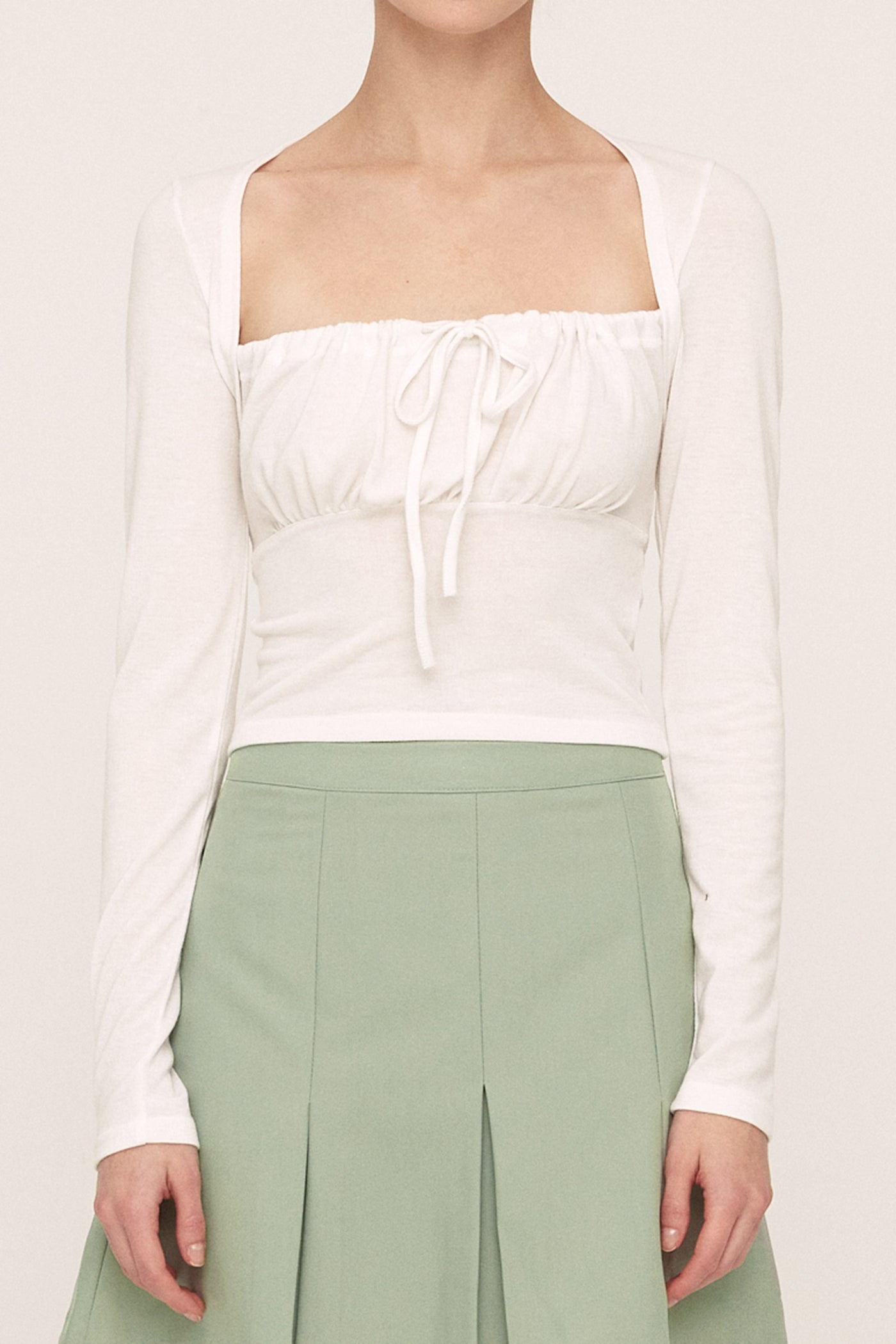 storets.com Alexis Front Ruched Top